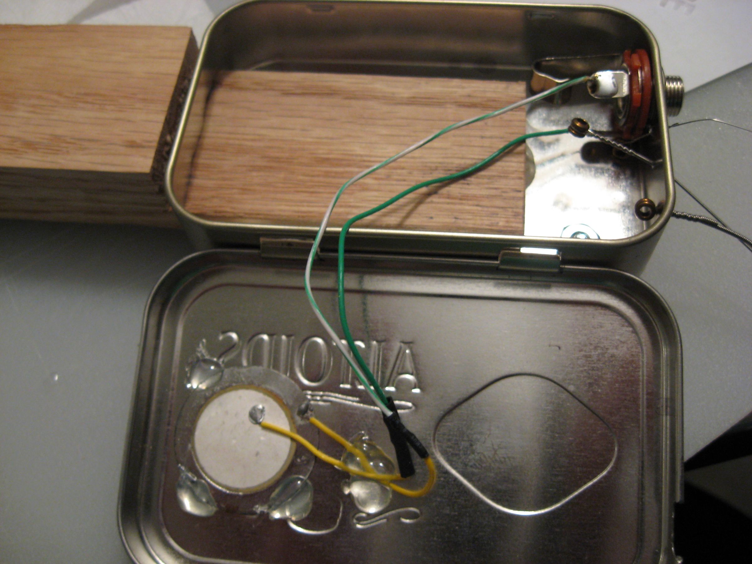 Another Altoids Guitar 5 Steps Instructables