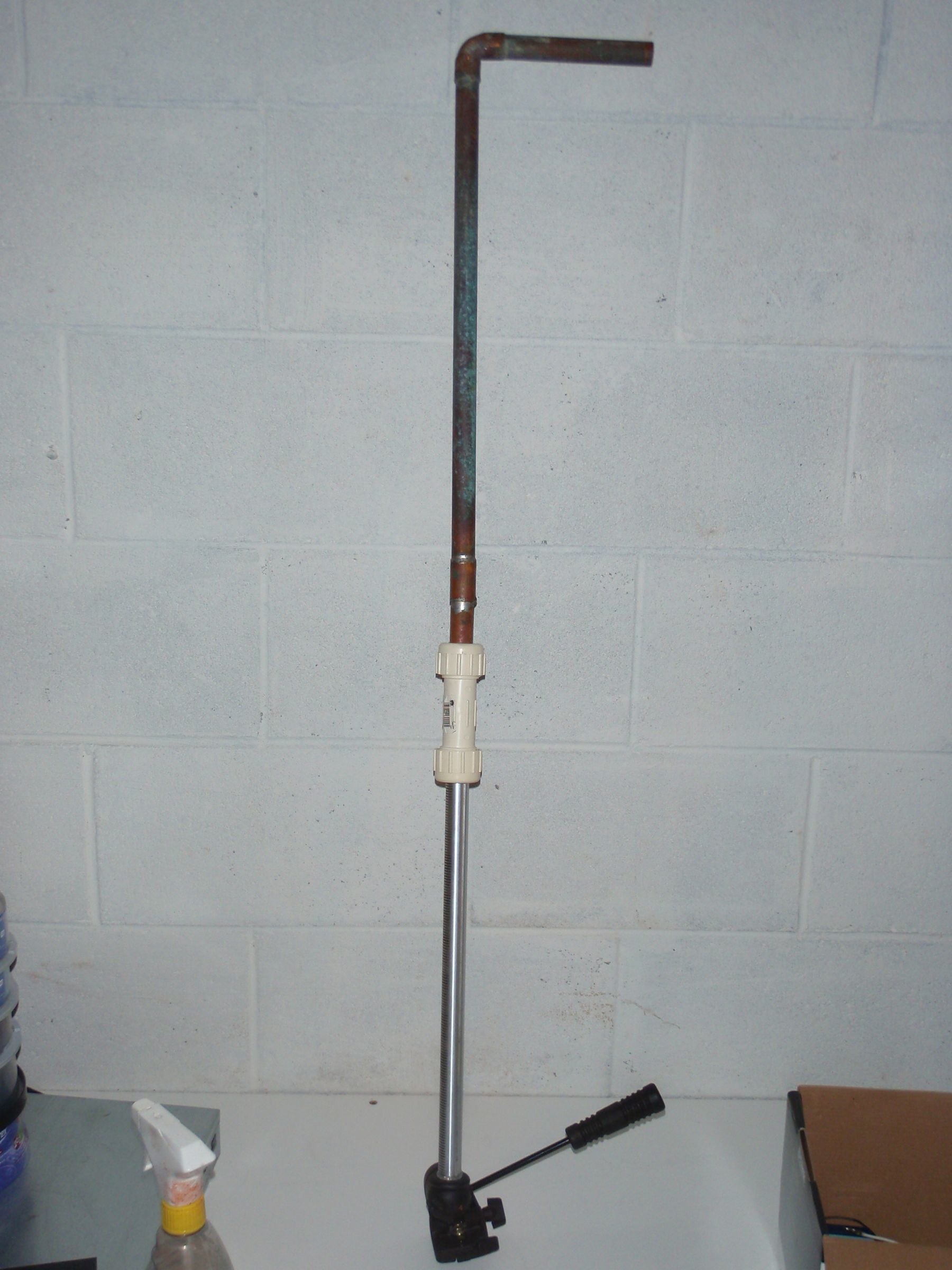 Camcorder Floor Shot Pole