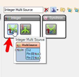 In Visuino Add Components