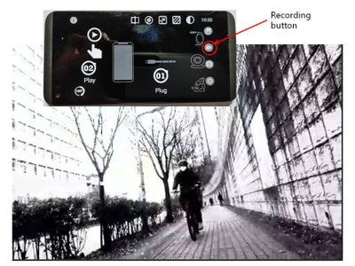 Video Captured by Rear Camera 