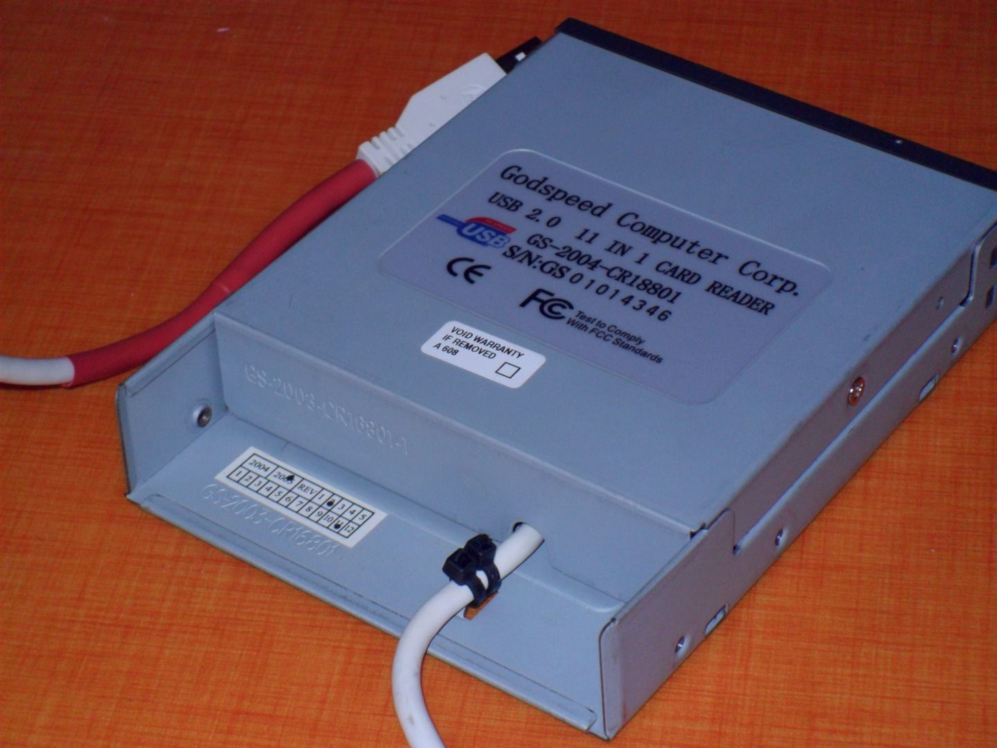 Internal Card Reader to Usb 3 Steps Instructables