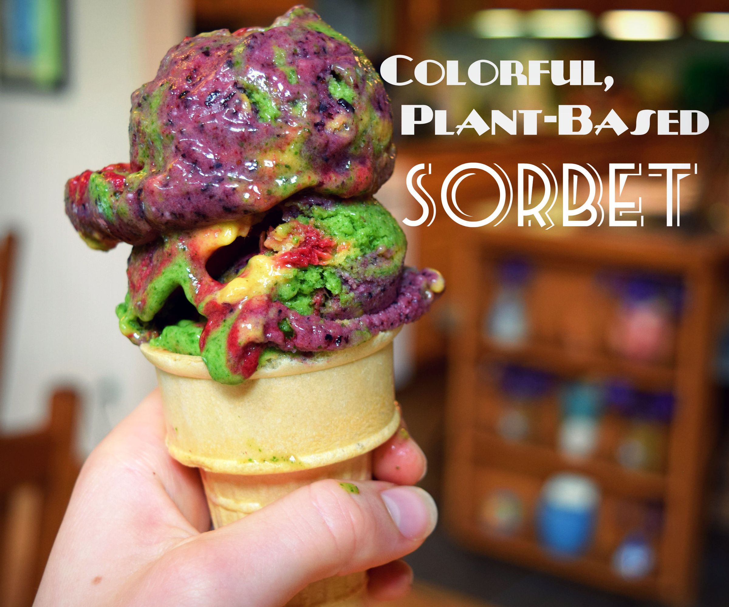 Plant-based Colorful Sorbet