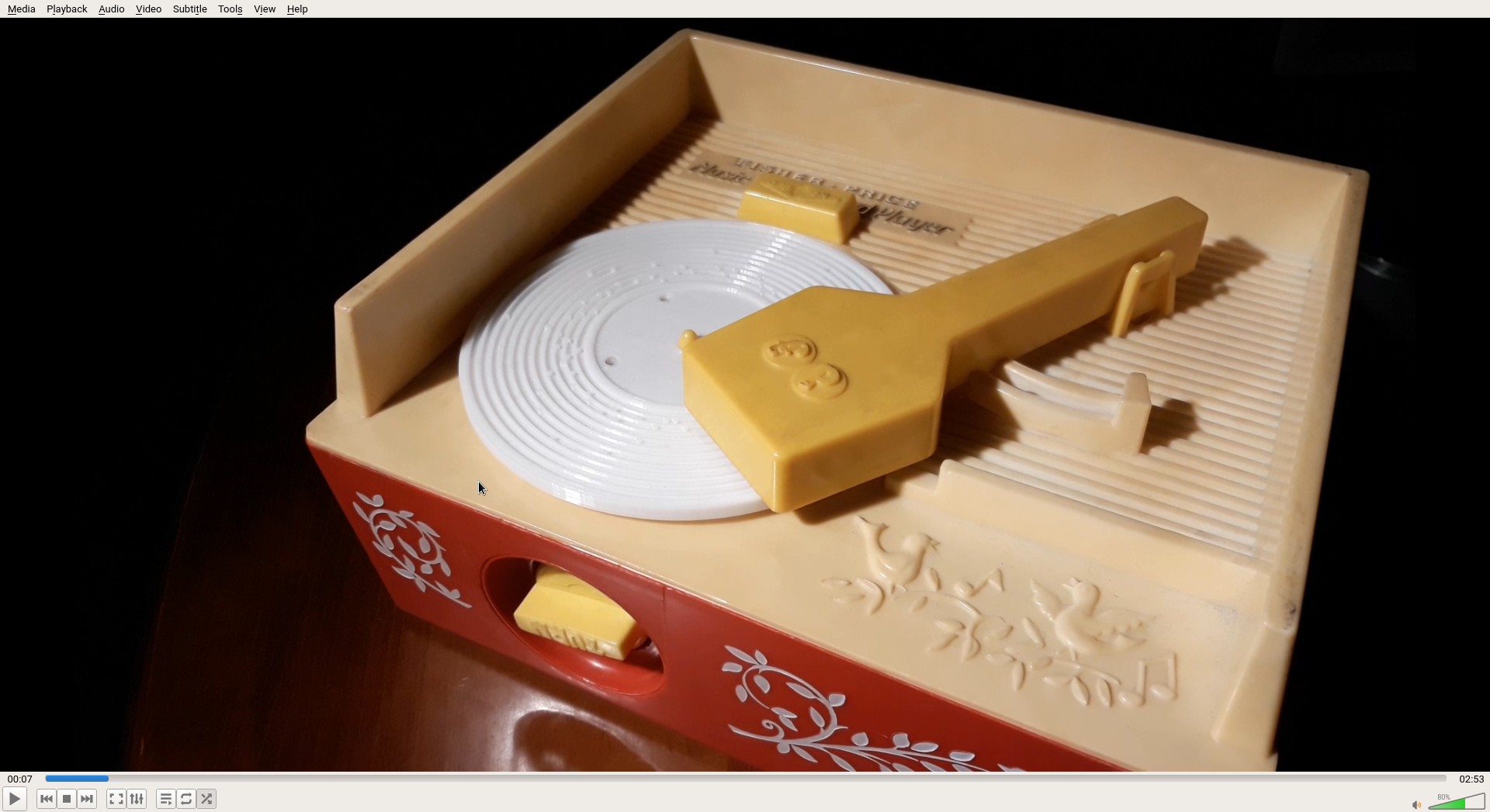 3D Printing Records for a Fisher Price Toy Record Player