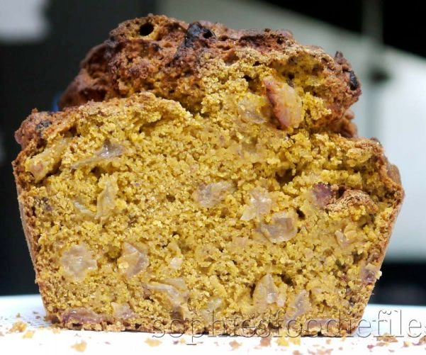 Spiced Spelt Vegan Pumpkin Bread