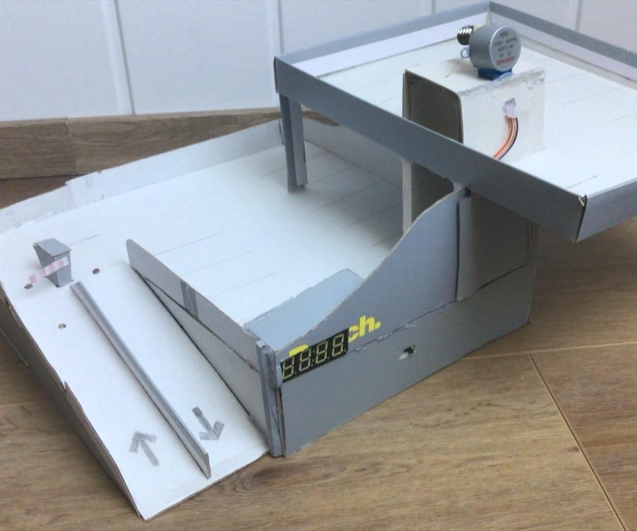 DIY Arduino Smart Parking Garage With Elevator