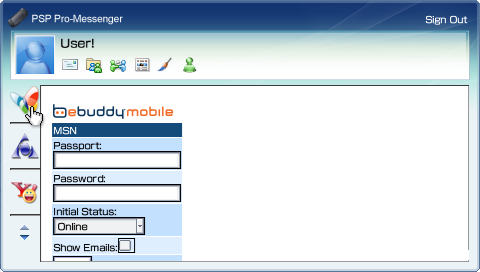 How to get a Messenger application for the PSP without custon Firmware. (Note: You can not use this on the PSP Go, only 1000, 2000 and 3000)