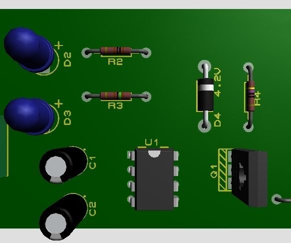 Simple 4V Lead Acid Battery Charger