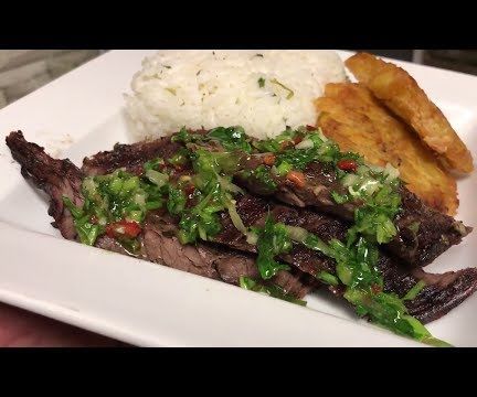 How to Make Grilled Steak With Chimichurri