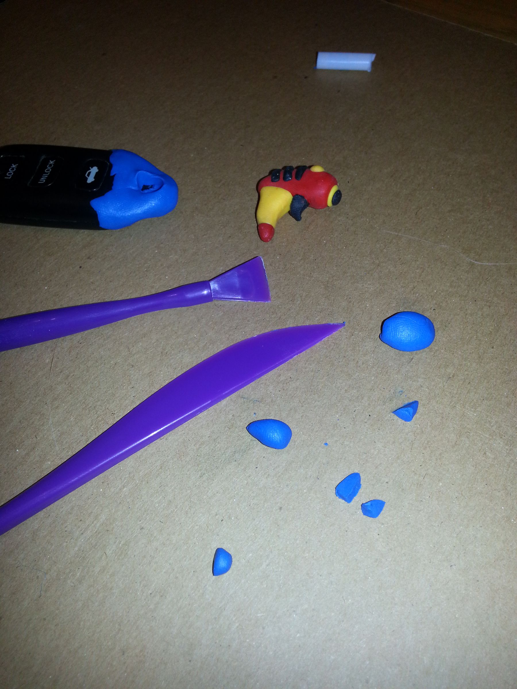 Tiny Blaster (made with extra sugru)