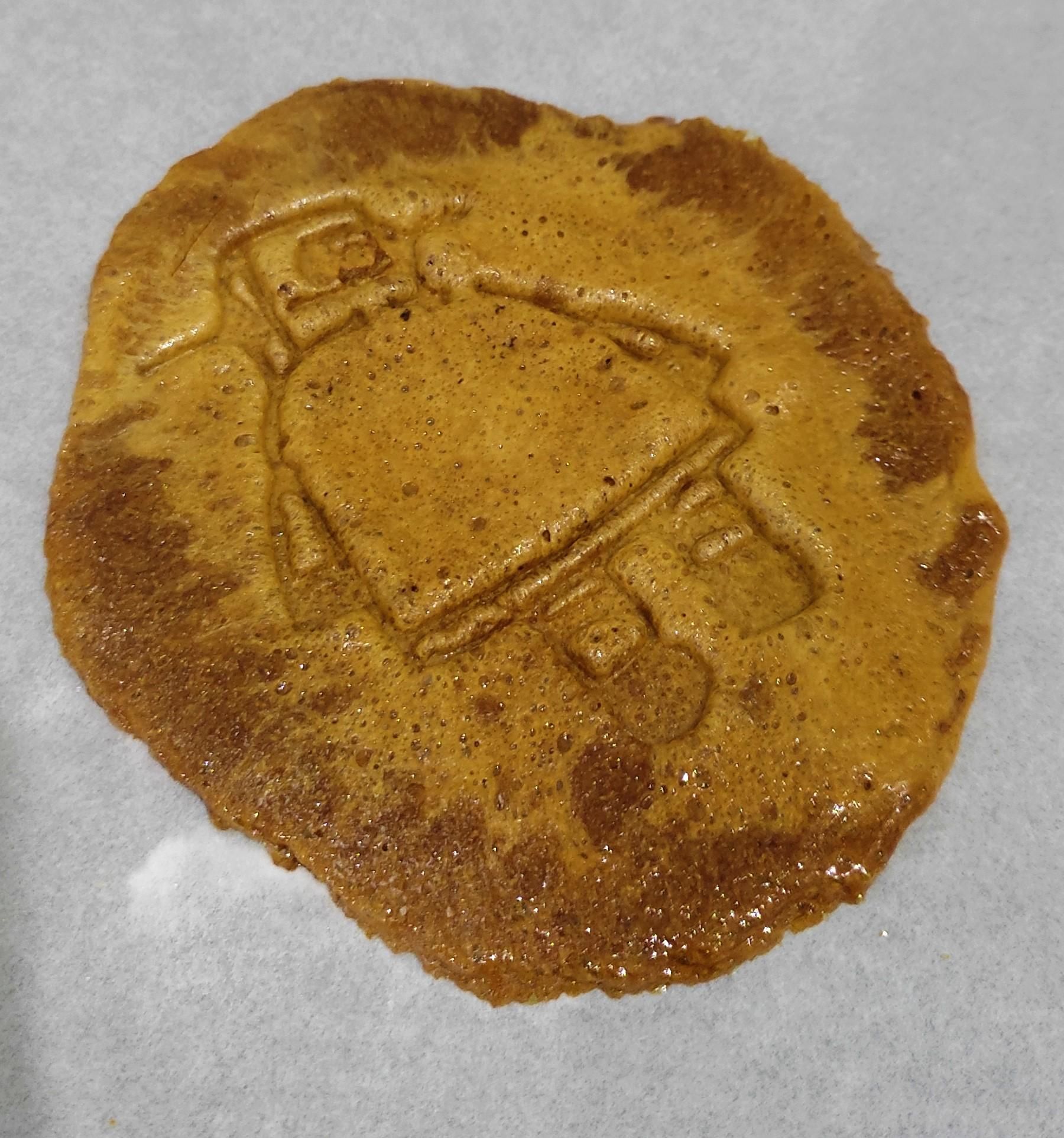 🍪 Dalgona Robot Cookie 🍪 