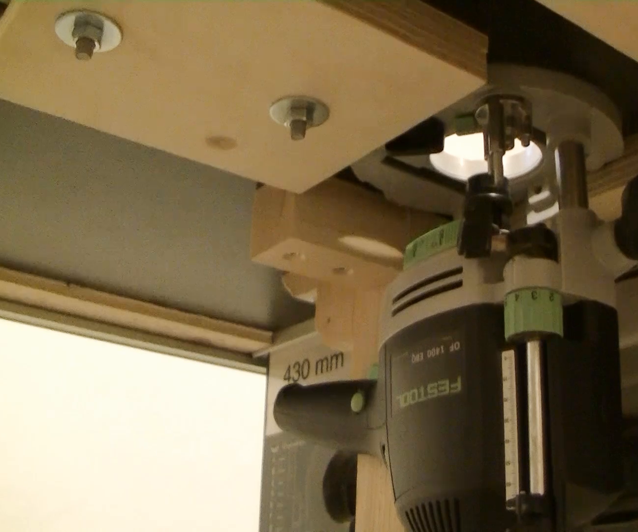 Router Table for a Mafell Erika Table Saw