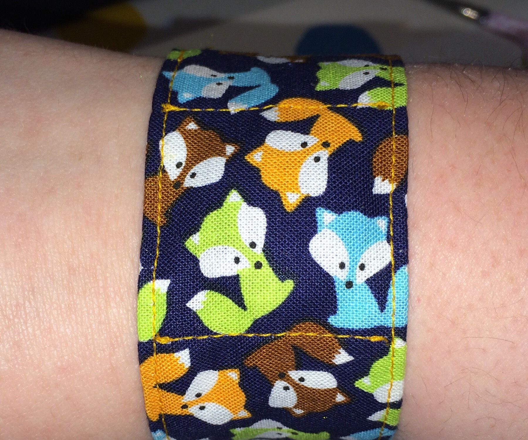 Sewn Wriststrap For A Misfit Shine