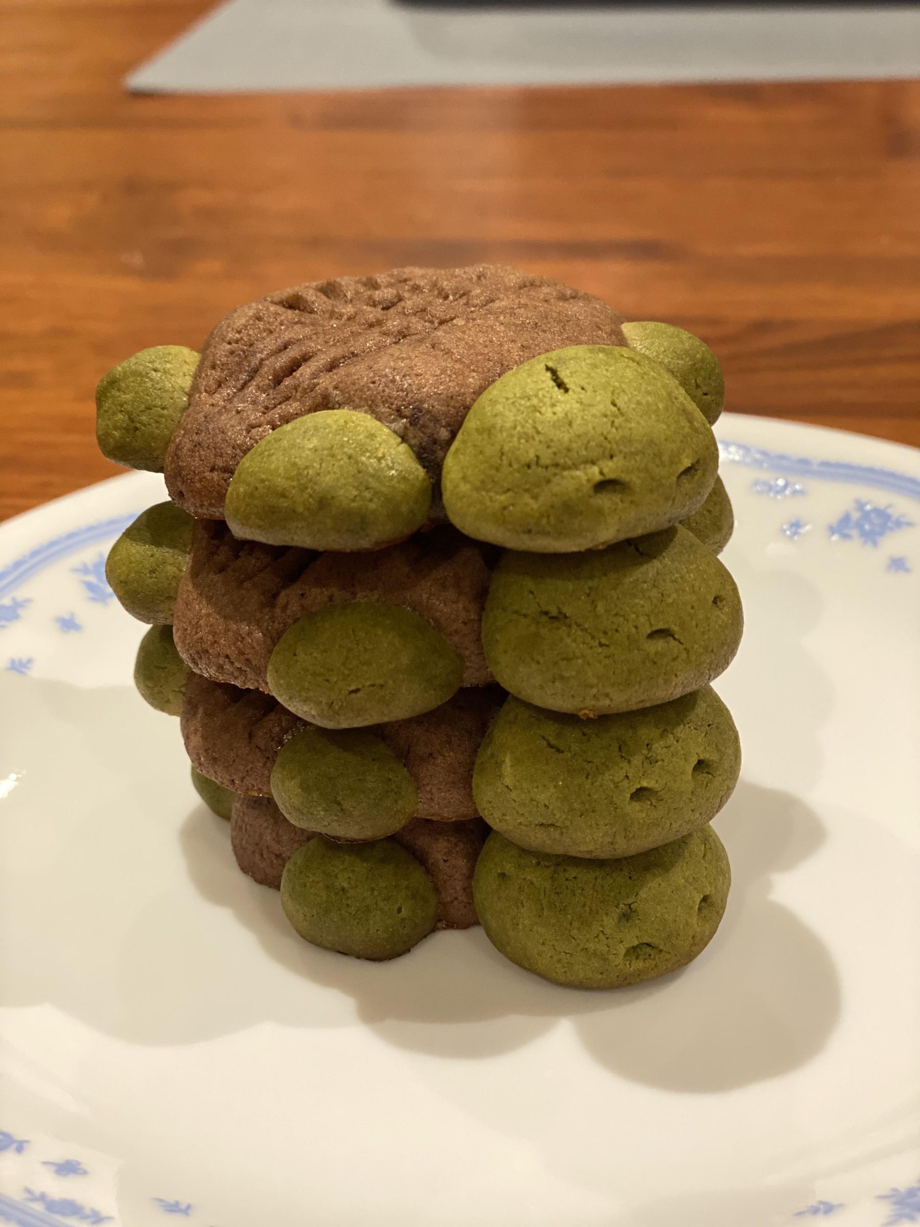 Matcha and Chocolate Turtle Cookies 11 Steps (with Pictures