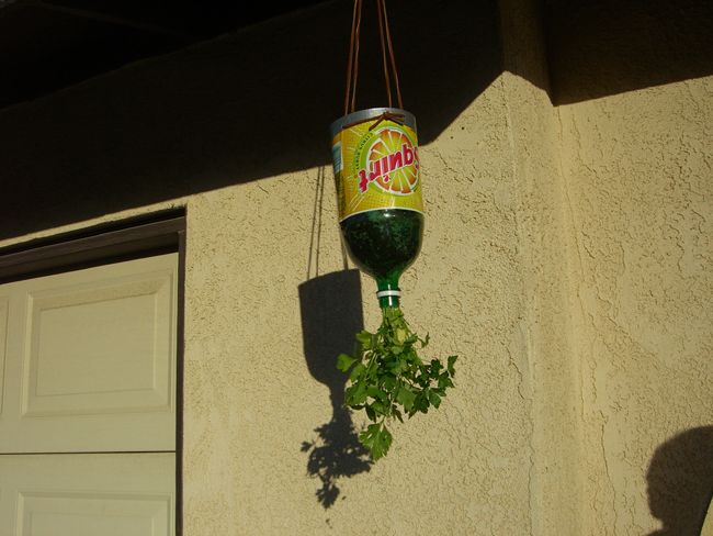 Go Green Upside Down Hanging Planters