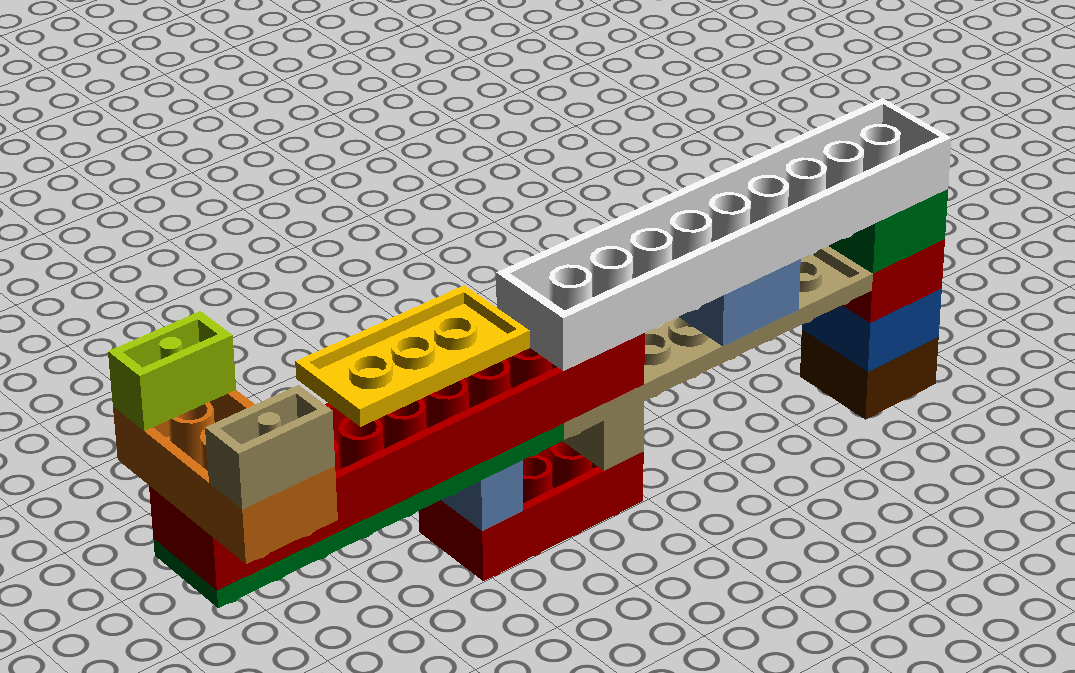 step by step lego gun instructions easy