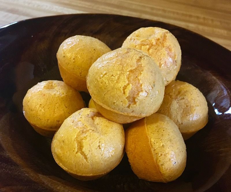 Gluten Free Pepper Parmesan Puffs