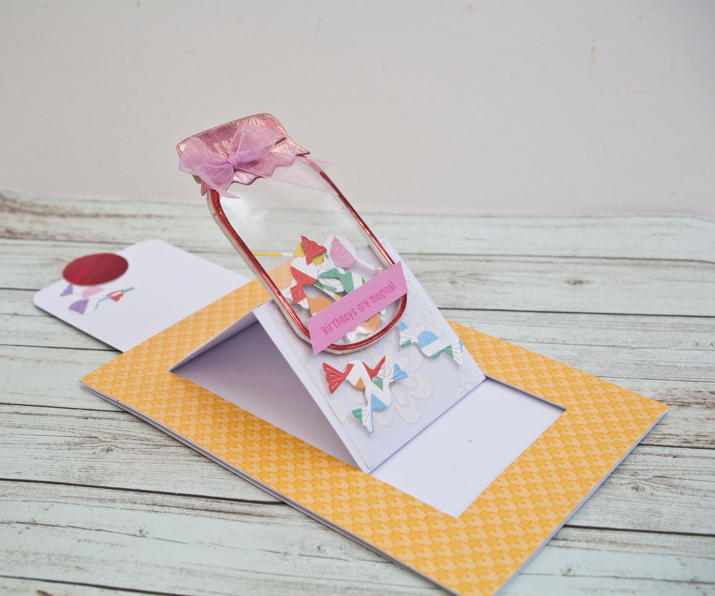 Sliding Easel Card