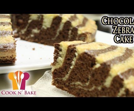 Chocolate Zebra Cake - Cook N' Bake 