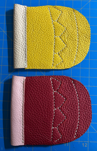 Folding and Stitching the Mouth Panels