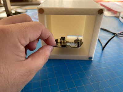 Place Arduino Board Inside of Box