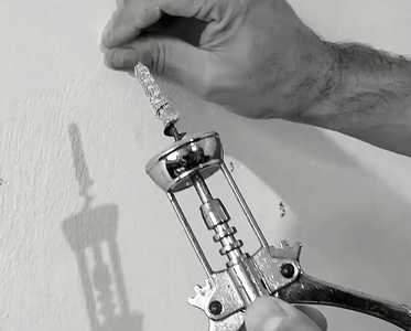 Wall Plugs Removal - the Old Way 2