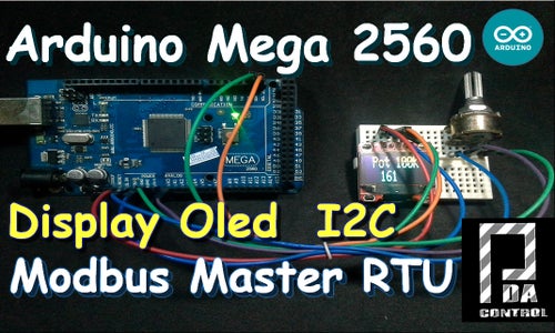 Arduino  Master Modbus RTU Scada Industrial Connection