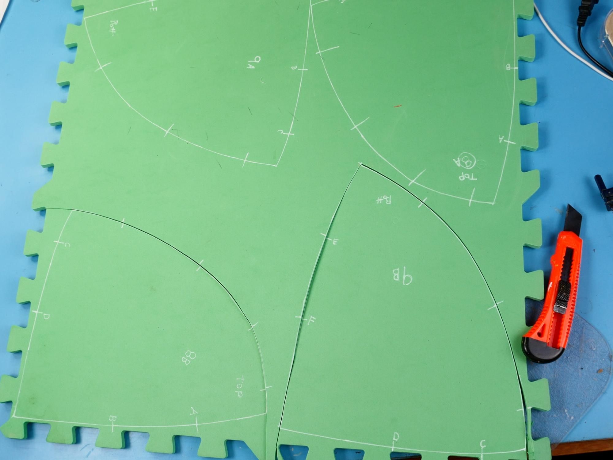 DIY Turtle Shell From a Foam Mat! : 29 Steps (with Pictures ...