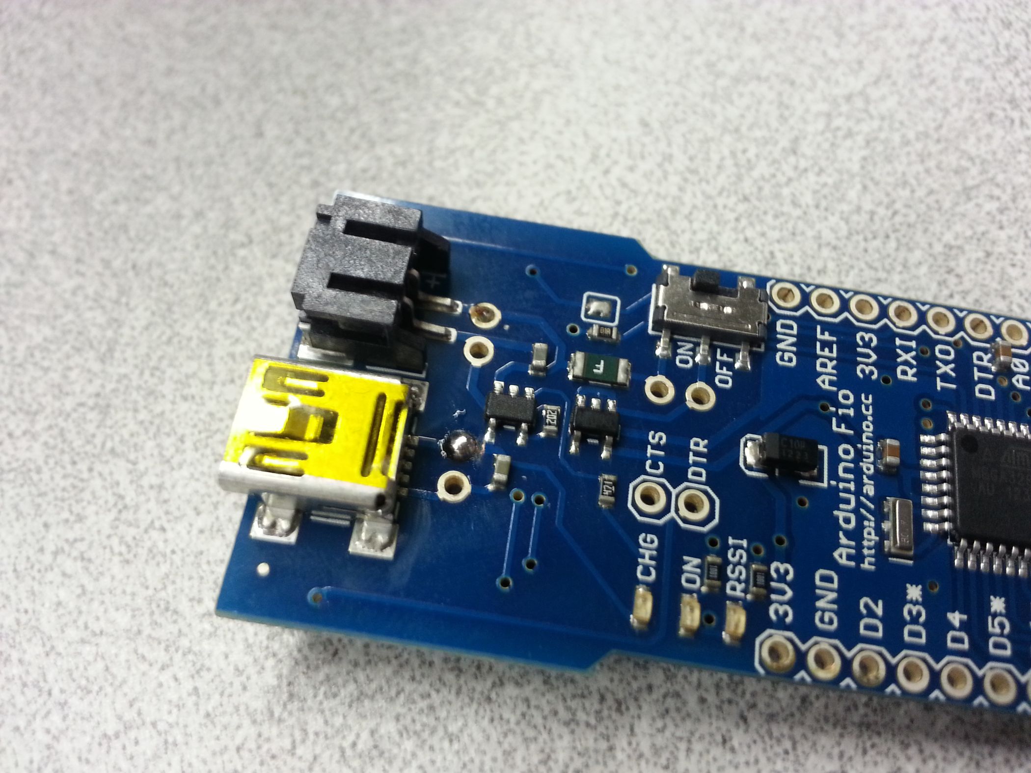 Arduino Fio Project Convert Arduino FIO to Run Off USB Only - Instructables