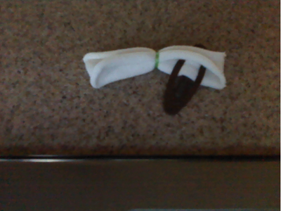 Bow Made Out of a Sock!