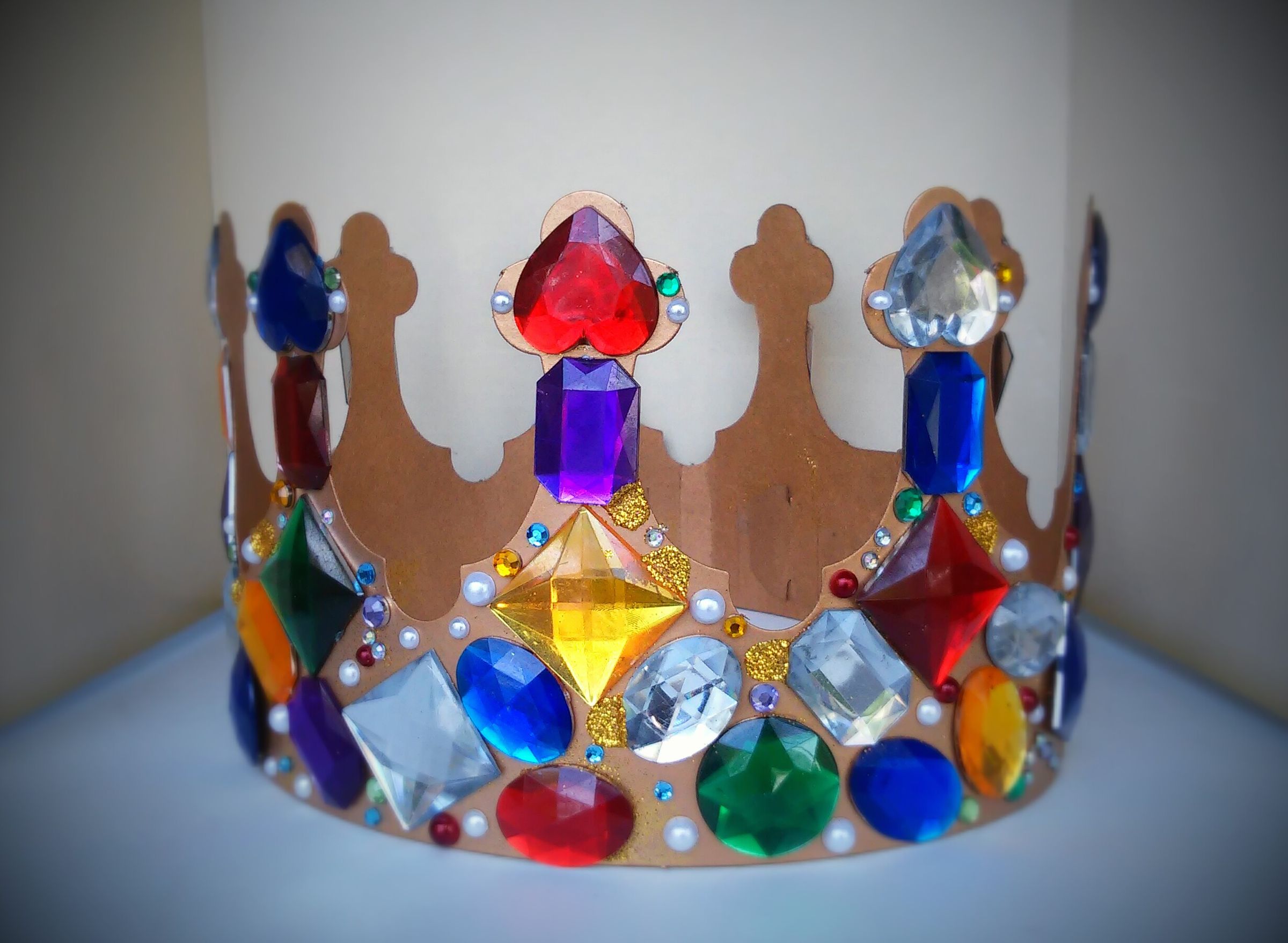 Jeweled Paper Crown