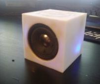 Mini 3D Printed Bluetooth Speaker