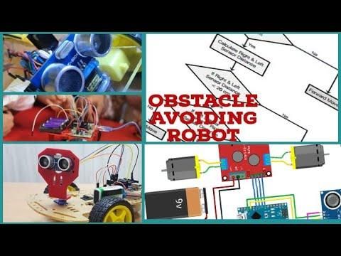 Obstacle Avoiding Robot's Virtual Circuit