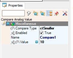 In Visuino Add & Set Components