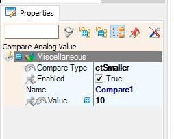 In Visuino Add & Set Components