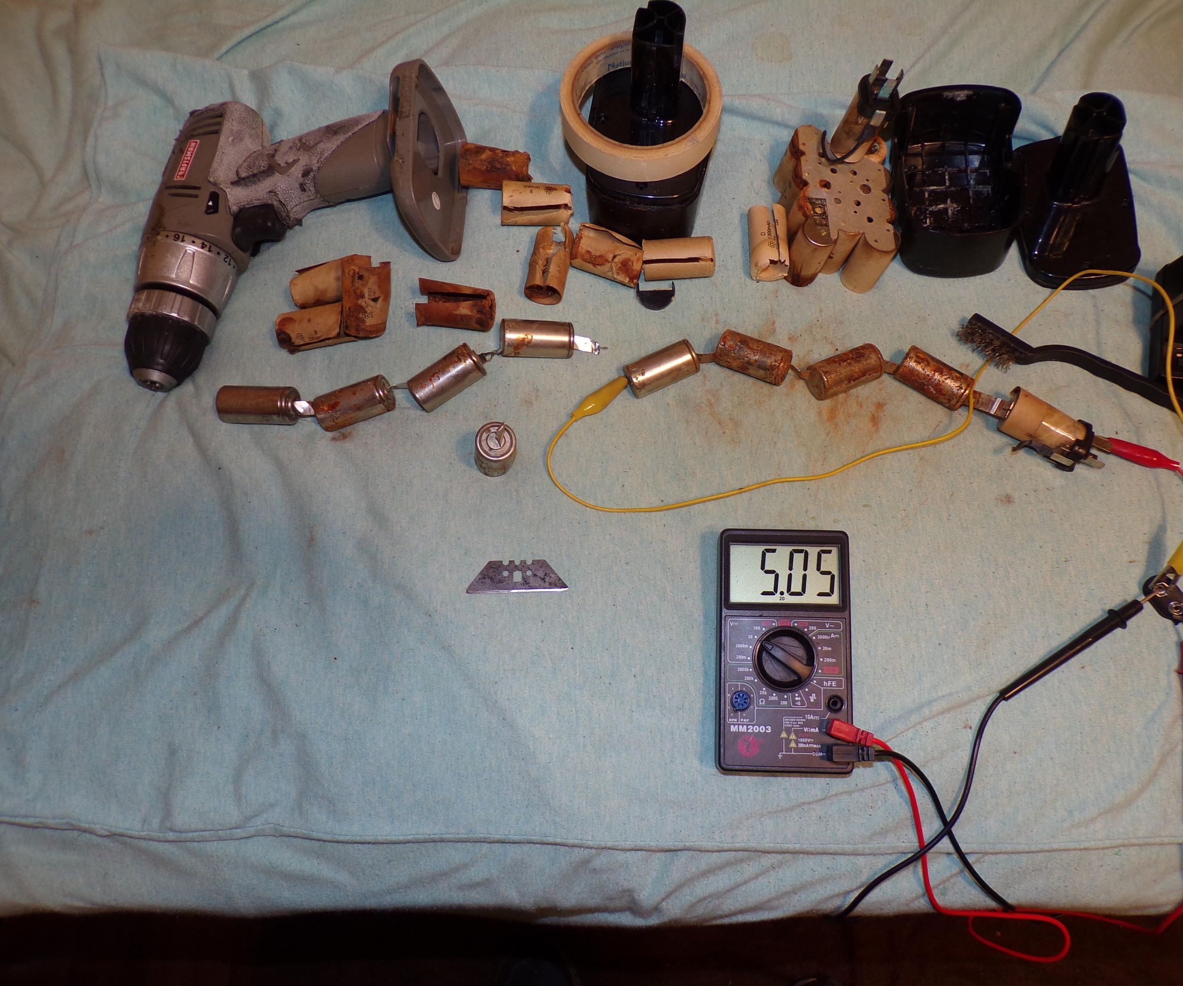 Recovering Nicads From Bad Packs