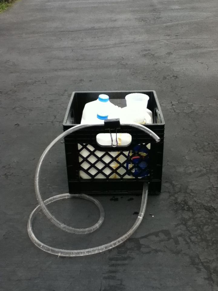 Milk Jug Rain Barrel