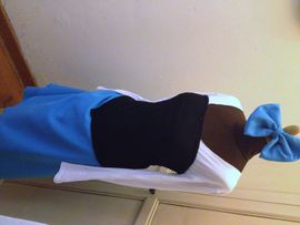 ariel blue dress costume diy DIY: Ariel Kiss the Girl BLUE DRESS Costume (REQUESTED)