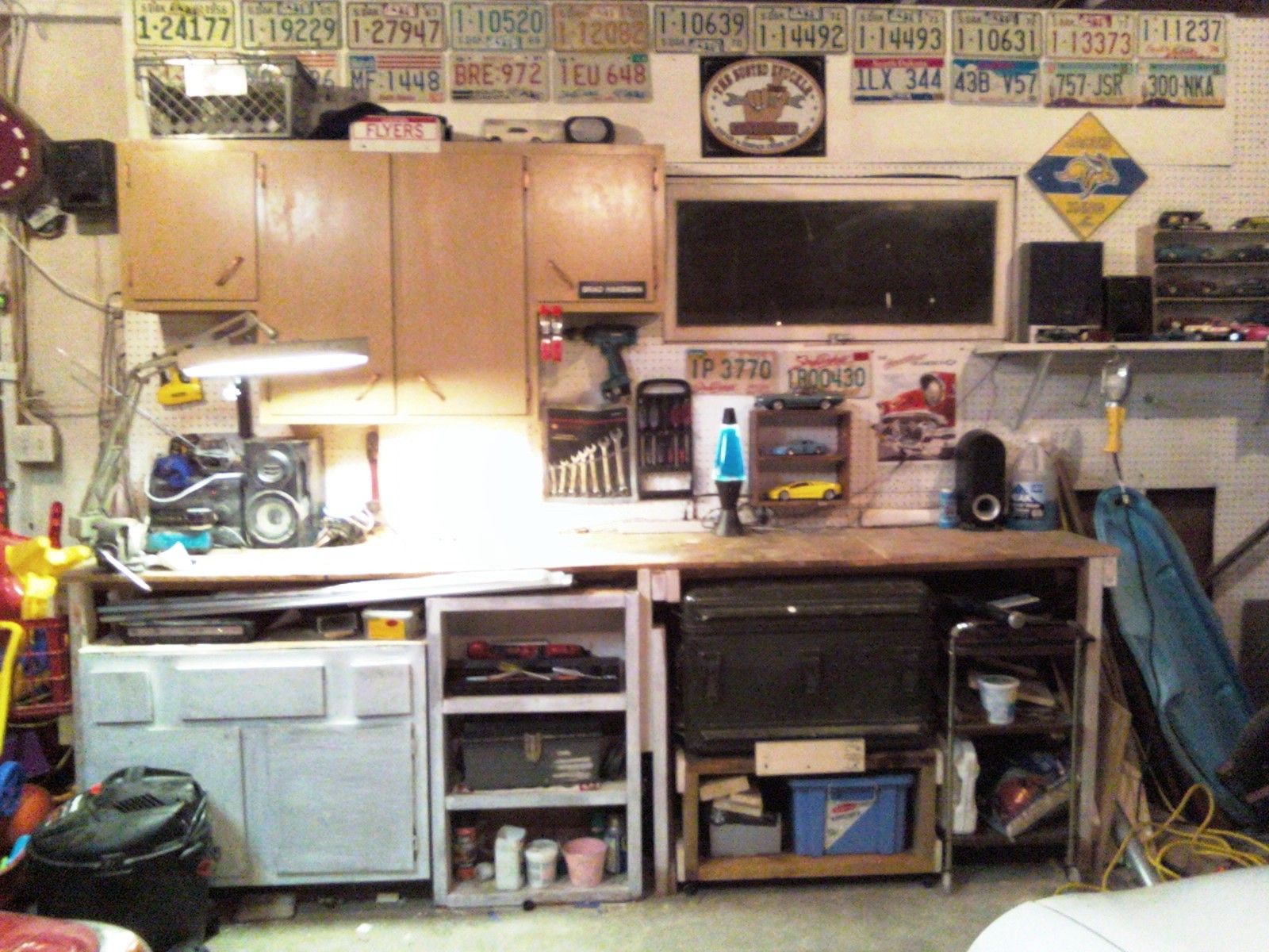 My 'Man Cave' (my Workspace)