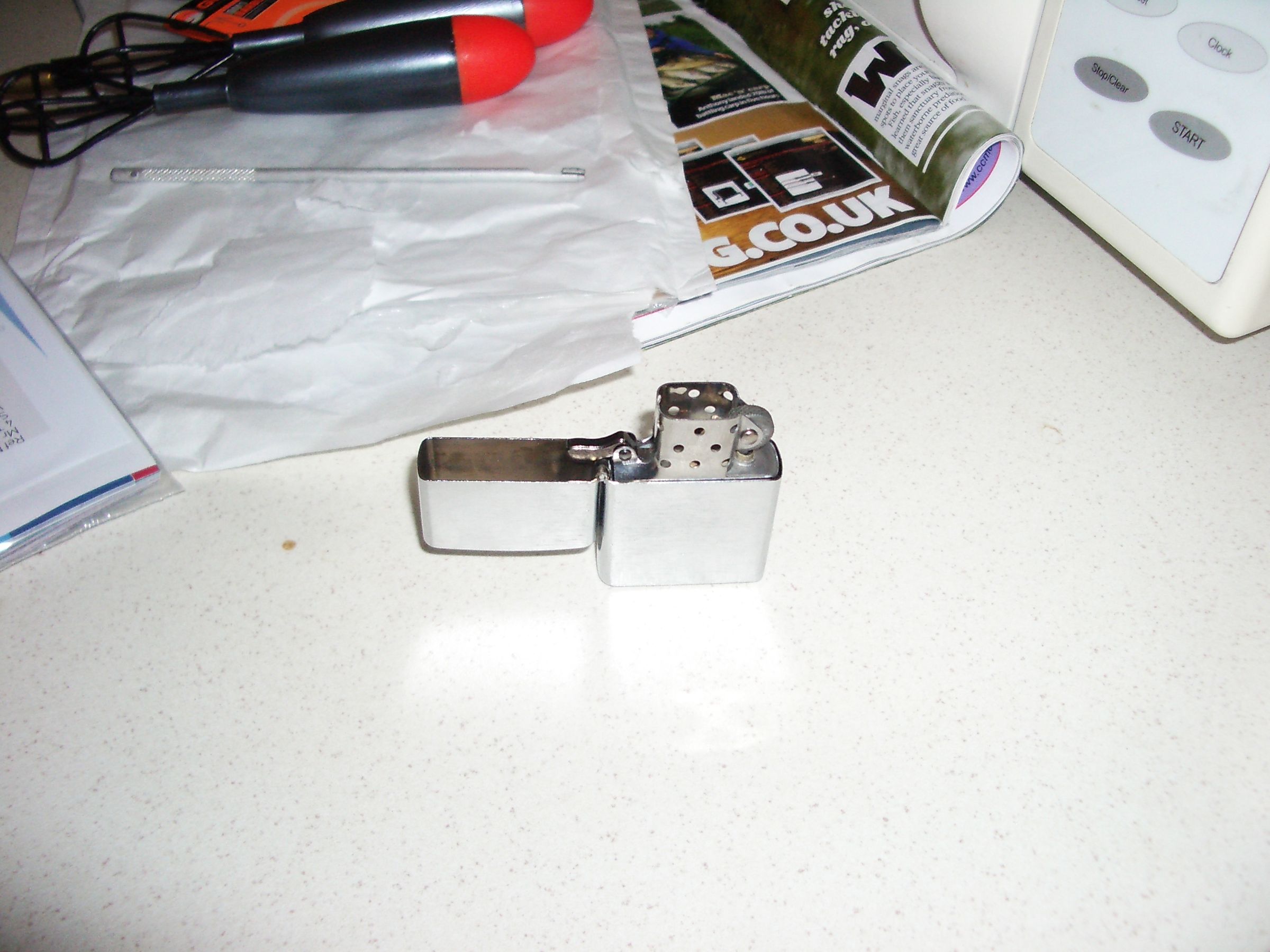 Replace Your Zippo Flint With Flint From a Dead BIC 4 Steps Instructables