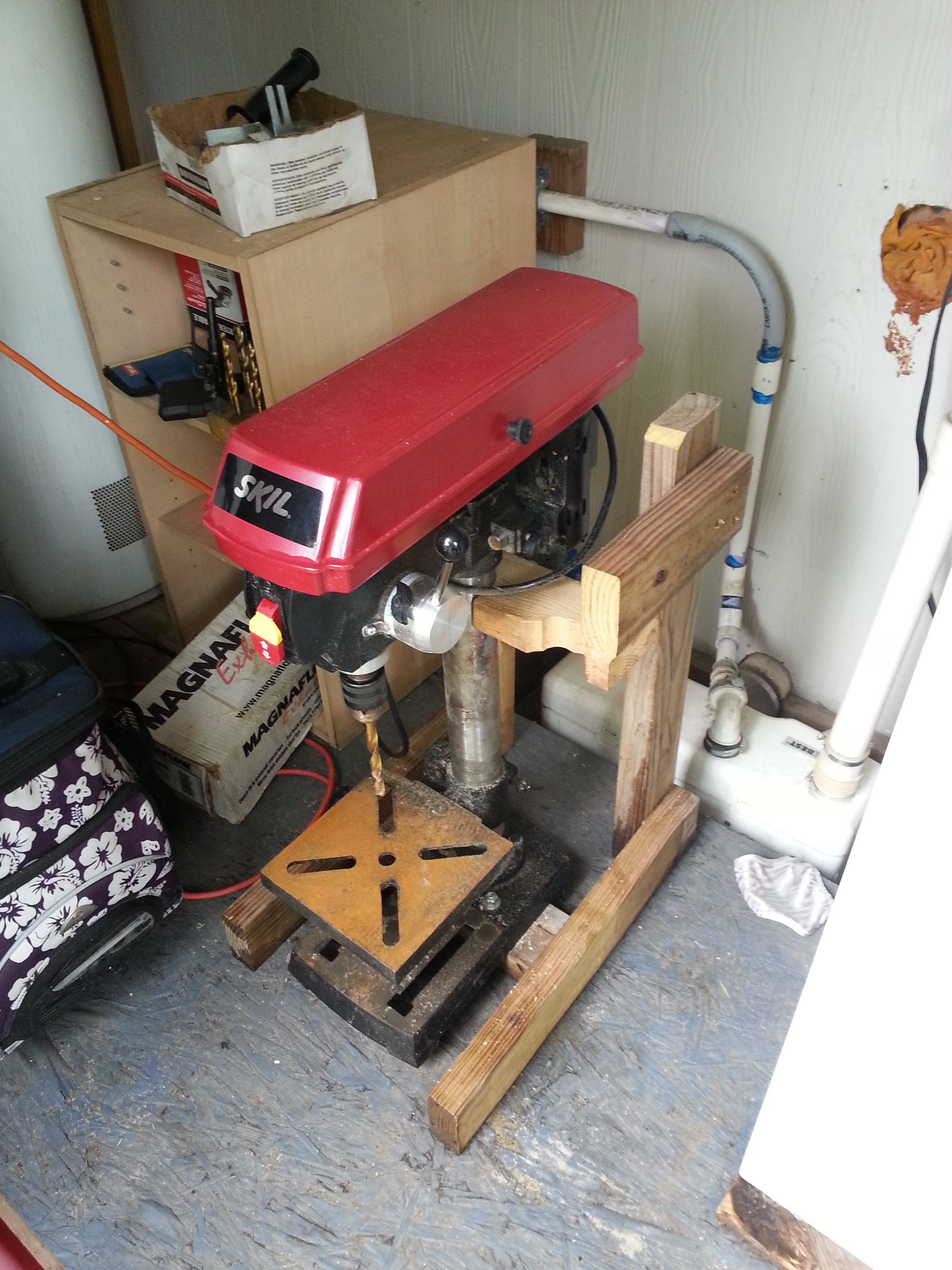 Manuel 5 Axis Drill Press/ Lathe/Mill 4 Steps Instructables