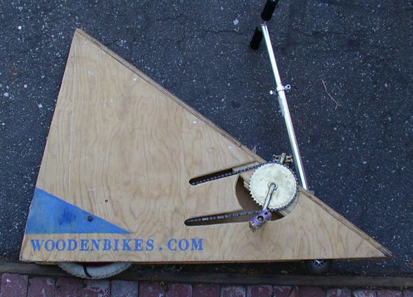 Wooden Wedge Bike