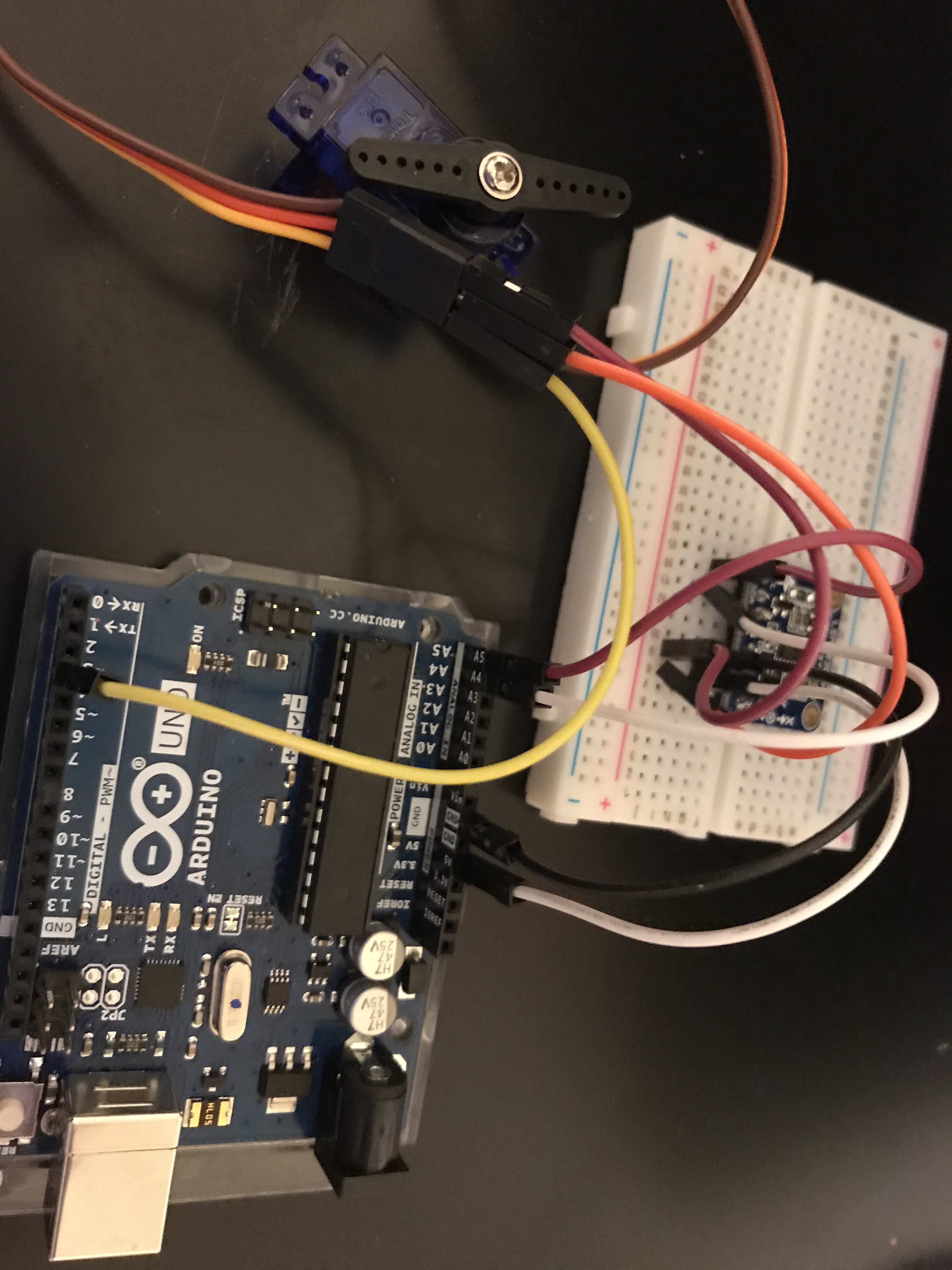 Extremely Basic, Uncalibrated Servo Compass 7 Steps Instructables