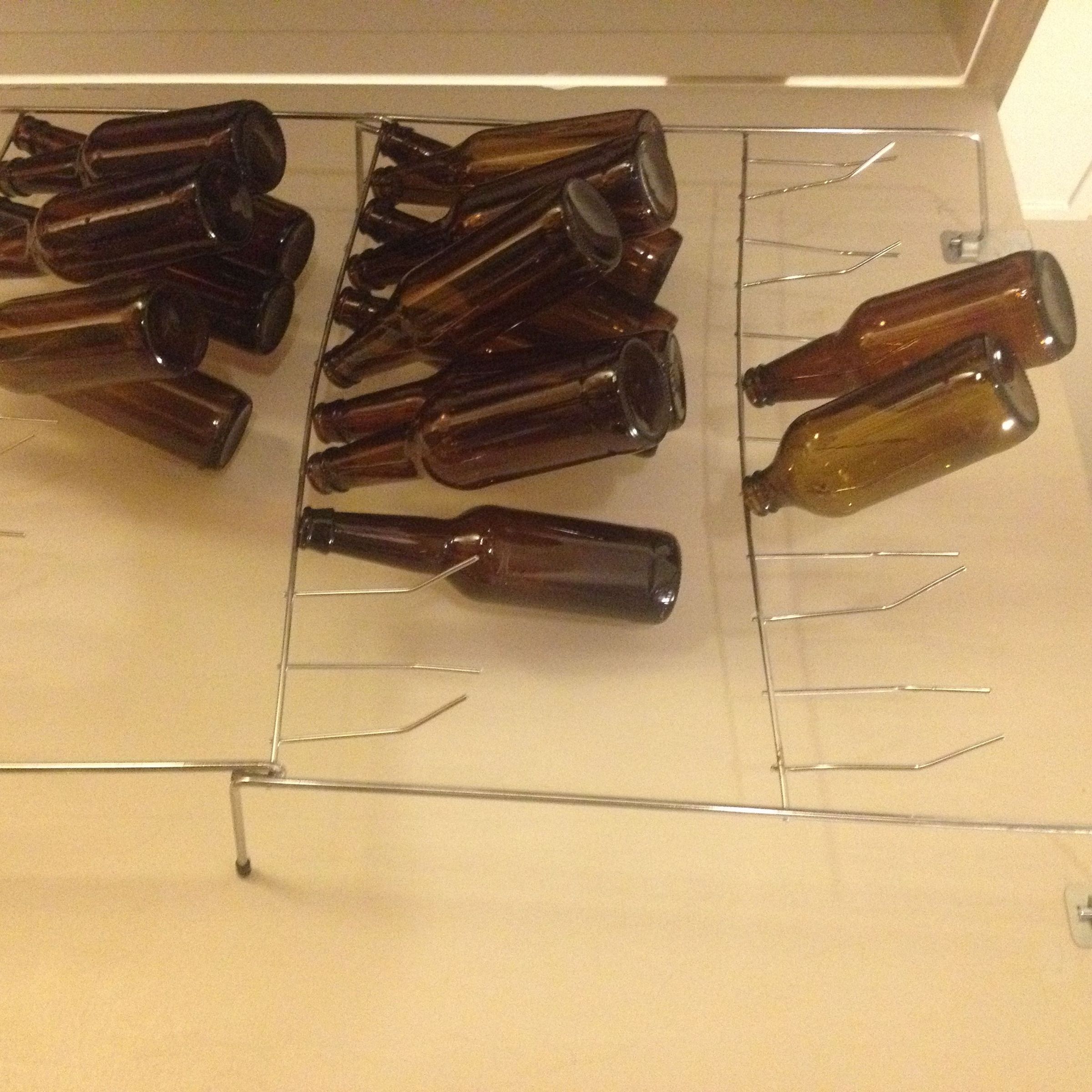 72 Beer Bottle Homebrew Drying and Storage Rack 6 Steps Instructables