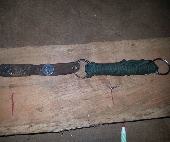 Paracord Key Chain Lanyard