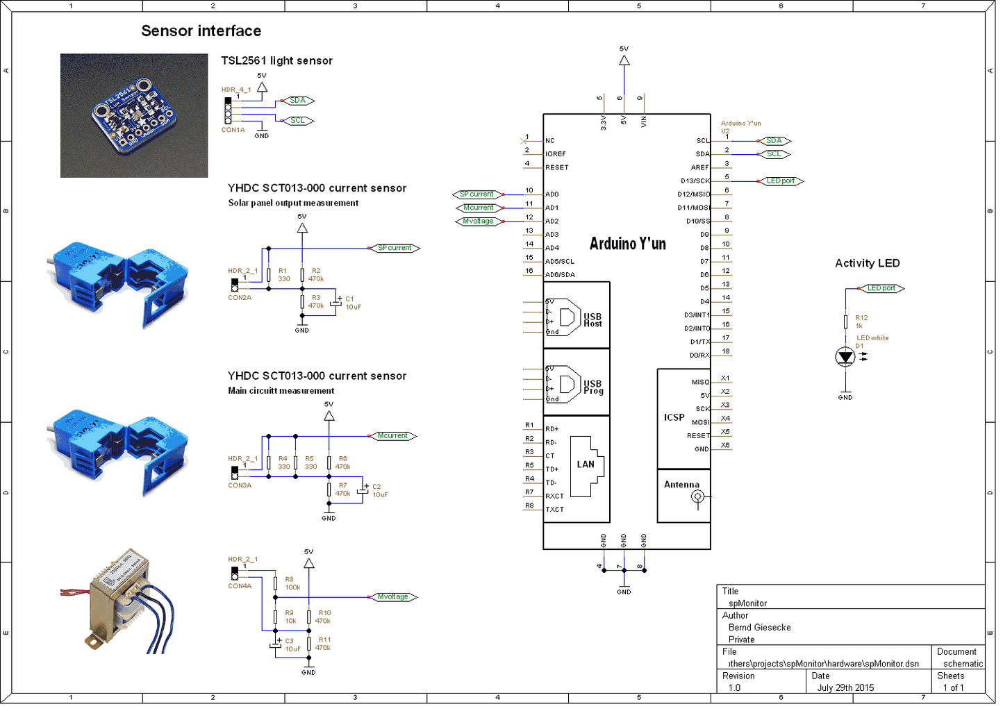 Arduino Yun - Solar Panel Monitoring System : 8 Steps (with Pictures ...