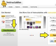 How to Sign Up for Instructables