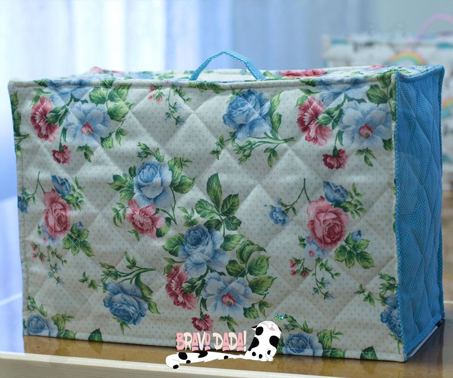 DIY How to Make a Quilted Sewing Machine Cover - Bravo Dada! Sewing Tutorial