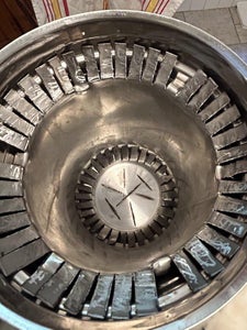 Assembling the Burner No Drill Hole No Screw