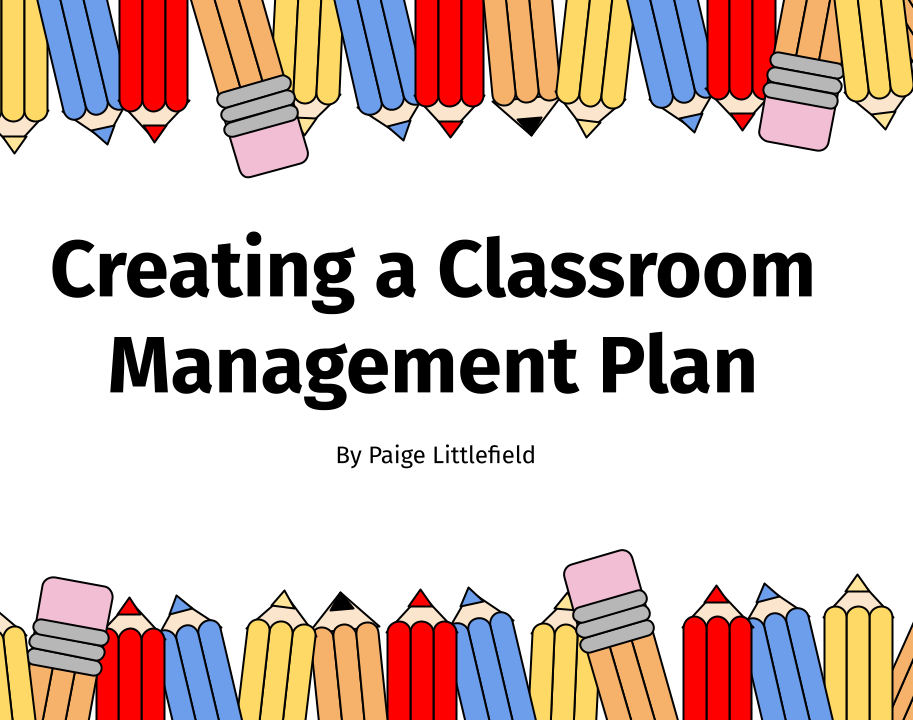 Creating a Classroom Management Plan