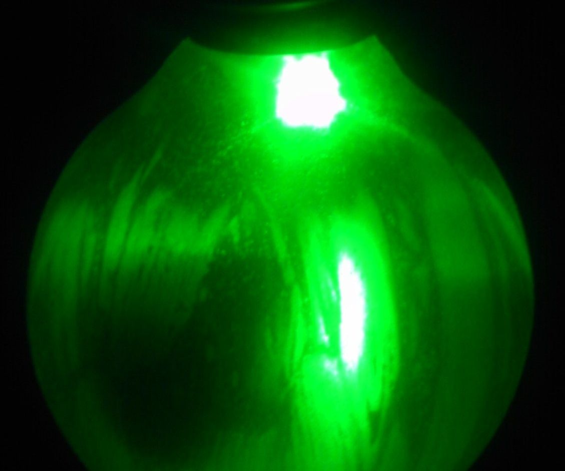 Ornament: Repurposed Light Bulb